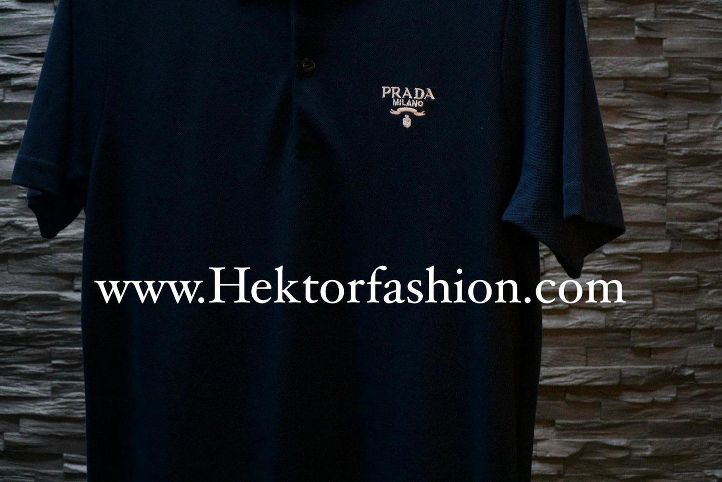 Prada Polo Blauw