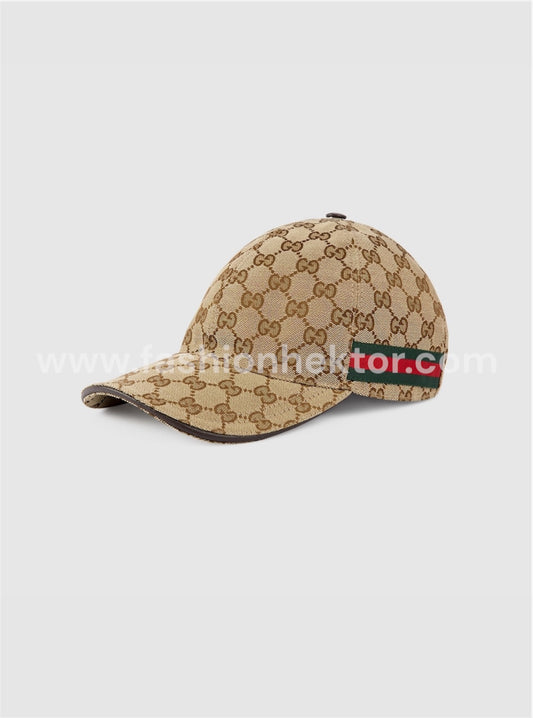 GG Canvas Baseball Hat with Web