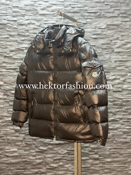 MONCLER MAYA SHORT DOWN JACKET BLACK