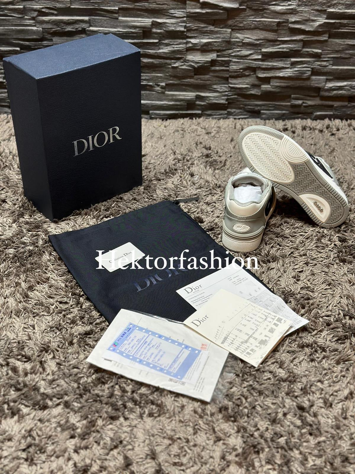 Dior B57-middelhoge sneaker Gray