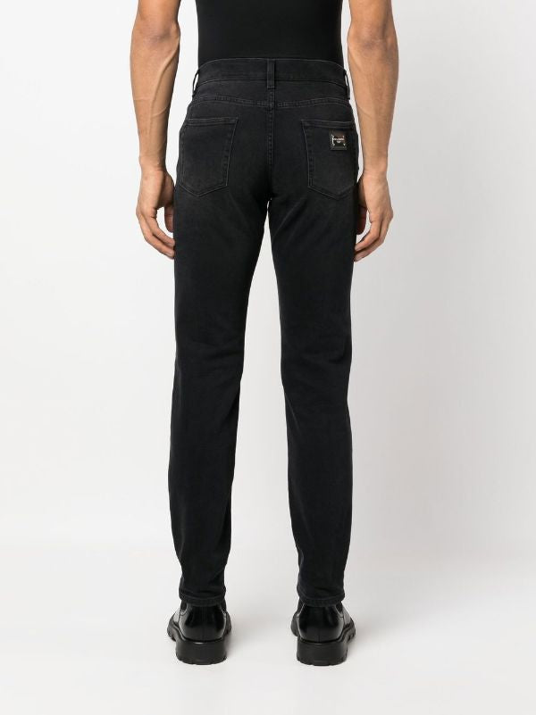 Dolce & Gabbana
Jeans met logoplakkaat Black