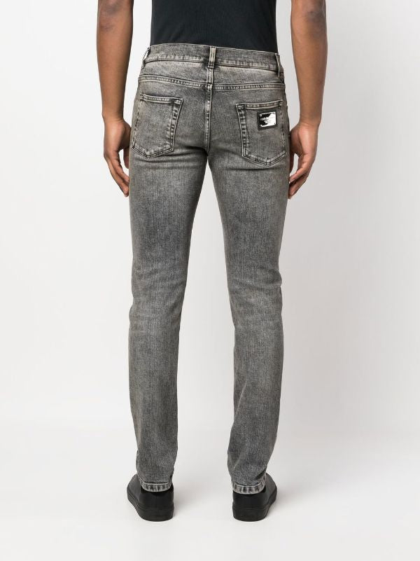 Dolce & Gabbana
Jeans met logoplakkaat Grijs