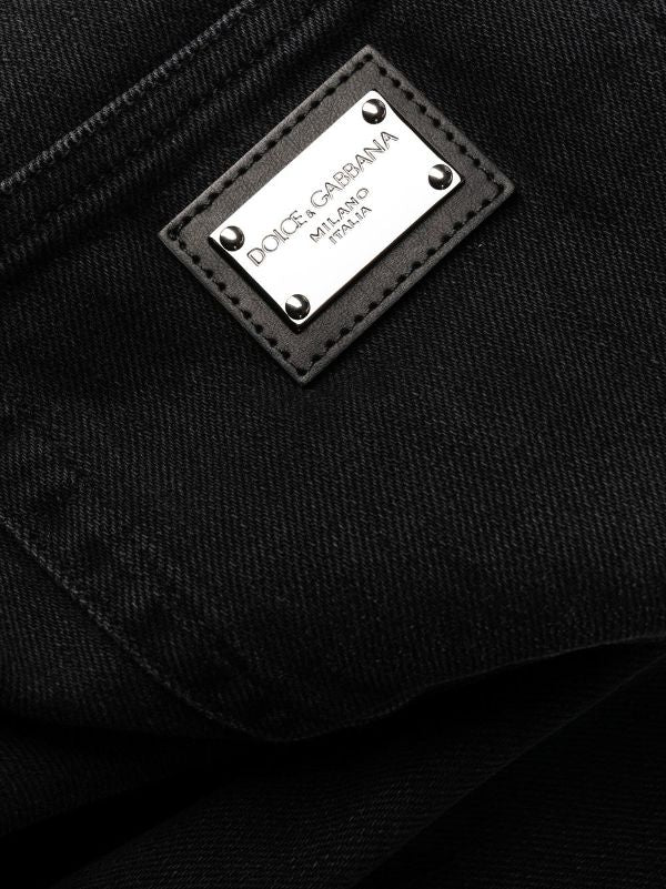 Dolce & Gabbana
Jeans met logoplakkaat Black