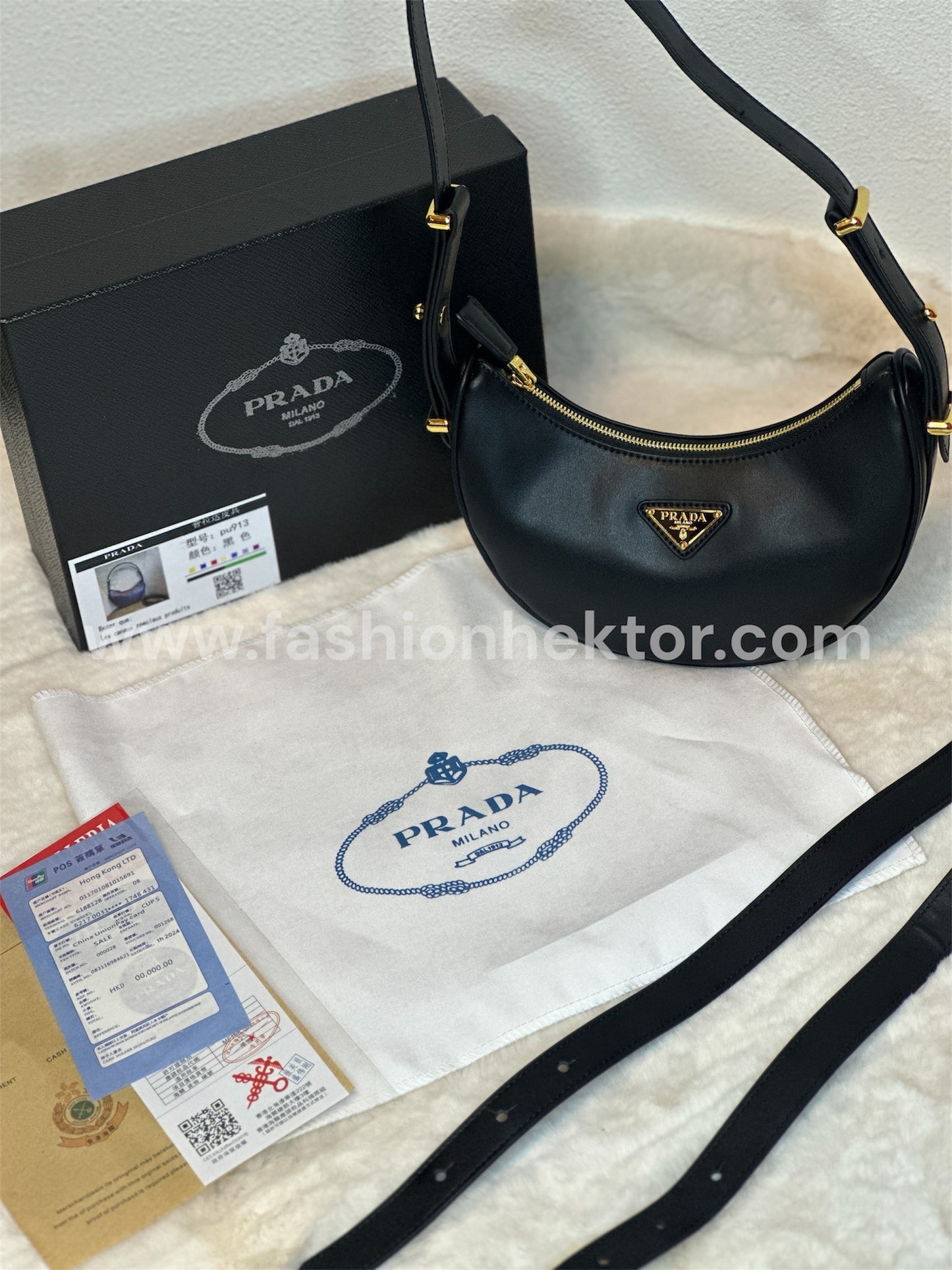 Prada Arqué leater Mini Shoulder Bag