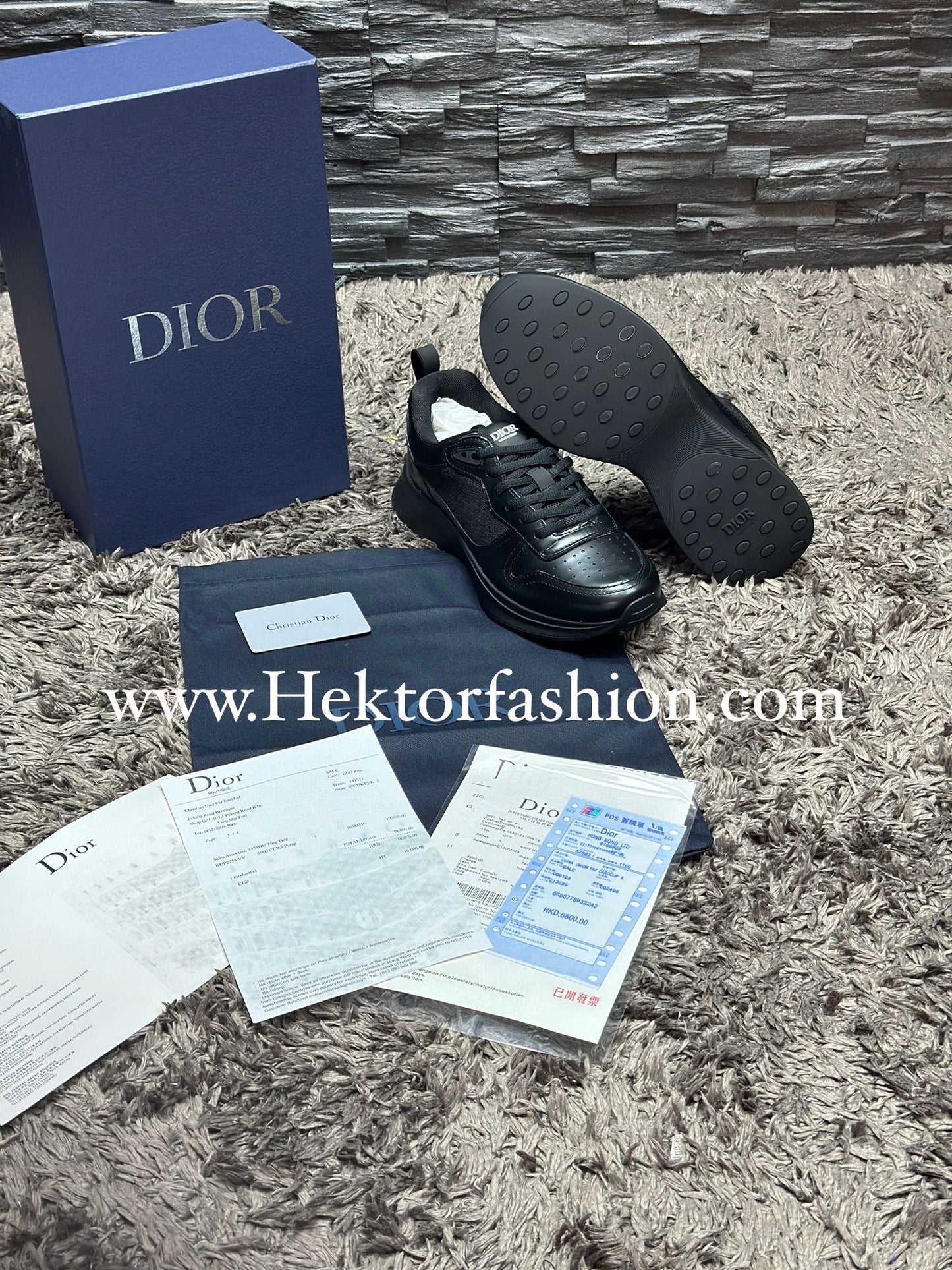 Dior B25 Runner-Sneaker Black