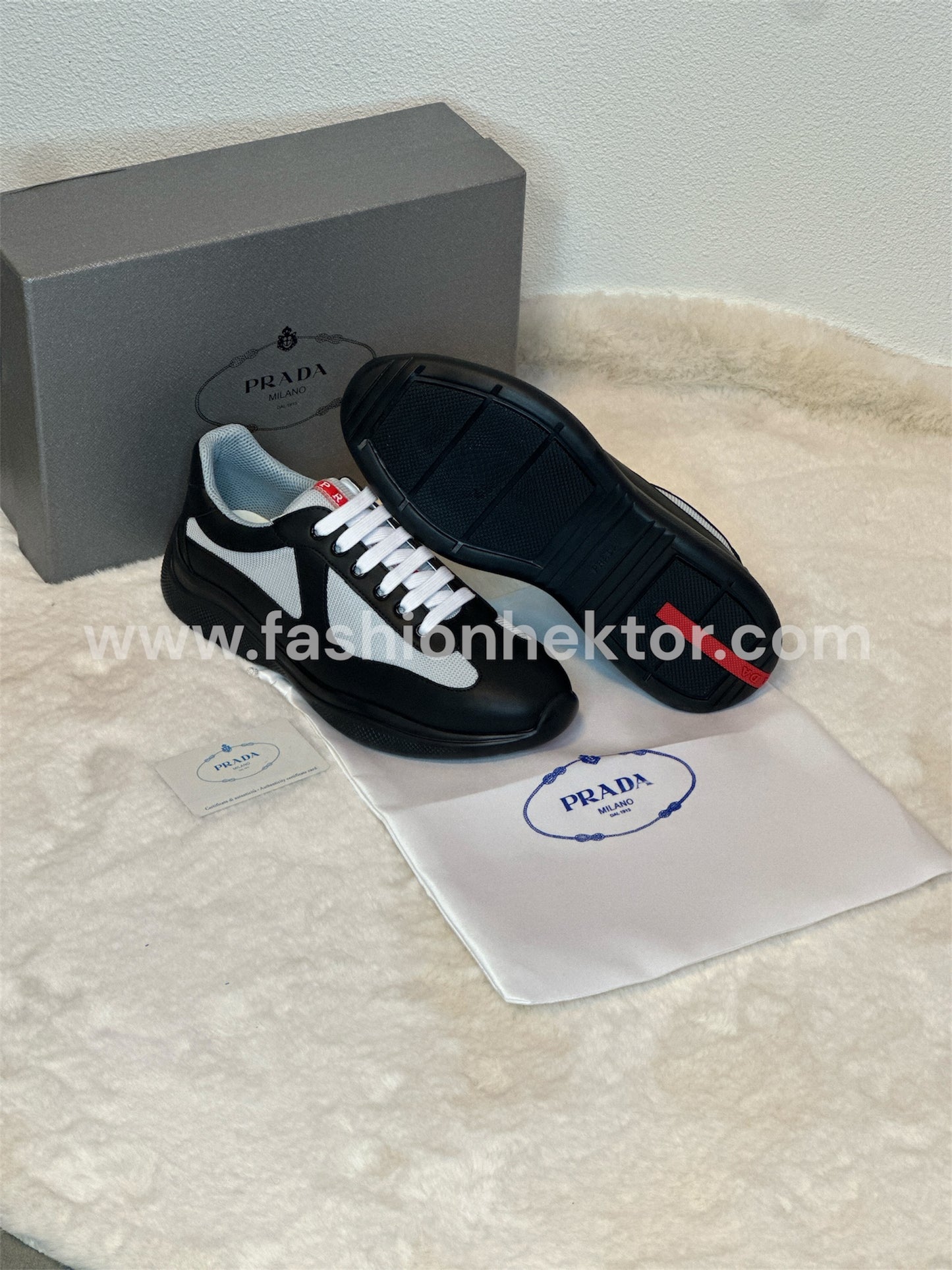 Prada America's Cup low-top sneakers