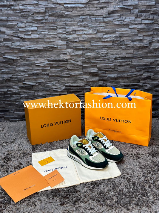 Louis Vuitton Run Away Sneakers Green