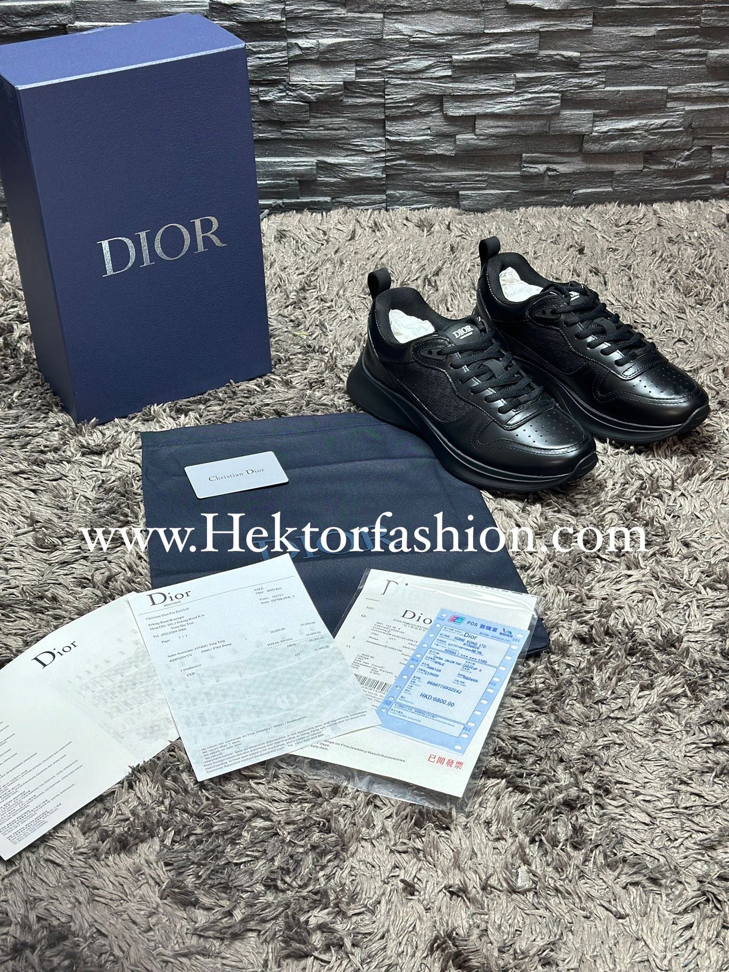 Dior B25 Runner-Sneaker Black