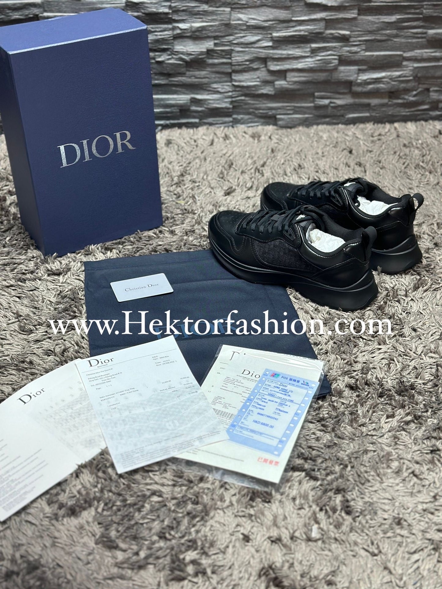 Dior B25 Runner-Sneaker Black